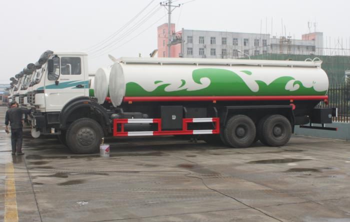 BEIBEN 6x6 tanker truck