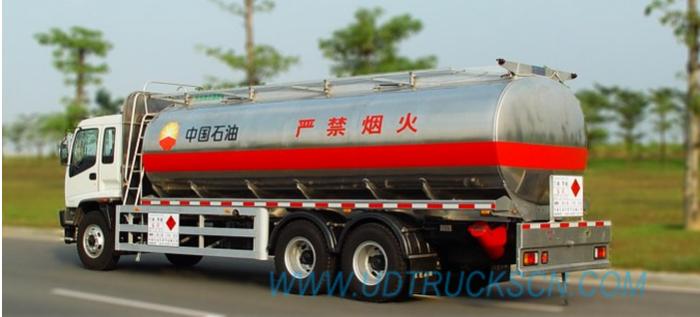  ISUZU 20CBM Aluminum Fuel Tank Truck