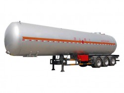 56 CBM 3 axles CNG tanker trailer