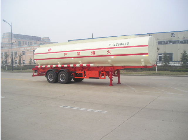 2 axle 35,000 Liters ammonium hydroxide tank semi-trailer